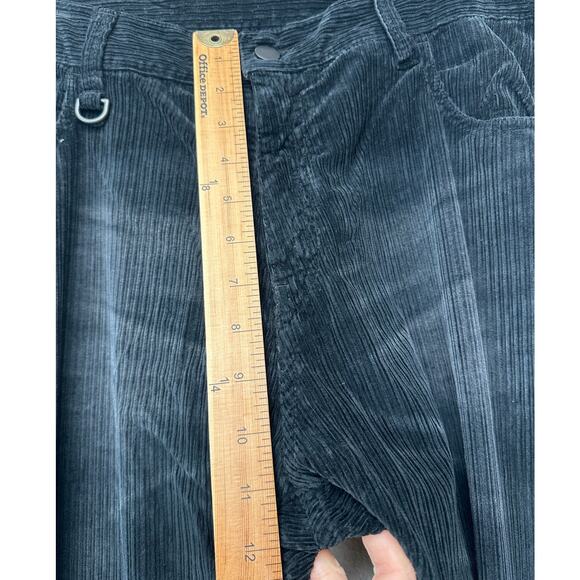 NWT Moncler 7 Fragment Corduroy Pants Black Men’s 48 Side Code Print - Picture 13 of 14